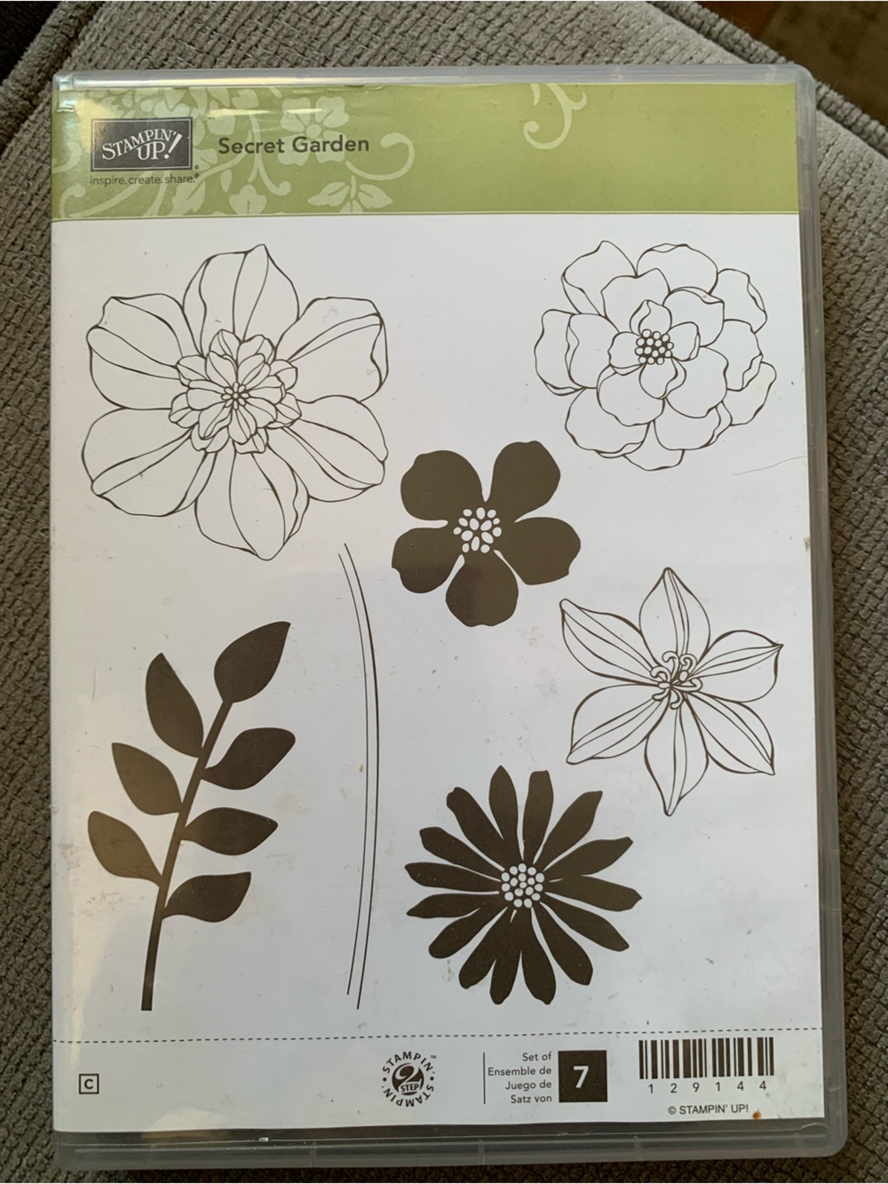 Stampin' Up! Secret Garden Floral Stamp Set
